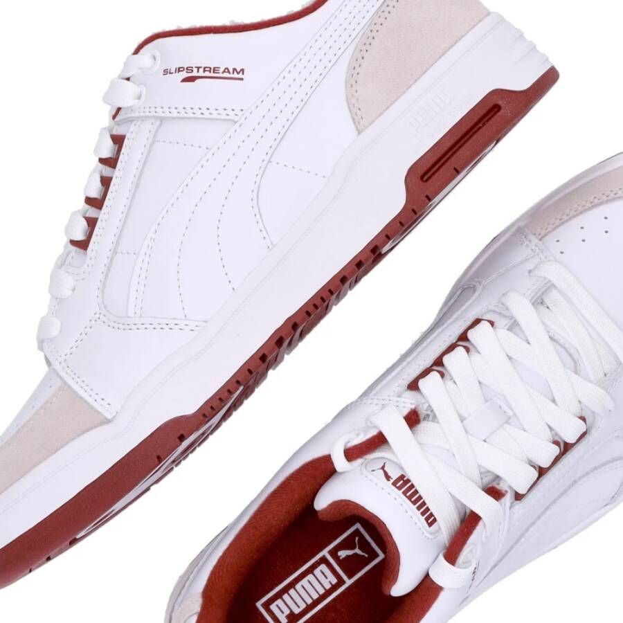 Puma Retro Lage Sneaker Wit Rood Multicolor Heren