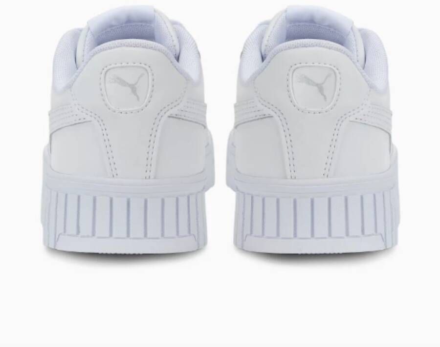 Puma Retro Stijl Sneakers Wit Zilver White Dames