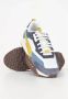 Puma Rider Preppy Sneakers Wit Blauw Geel Multicolor Heren - Thumbnail 4