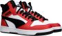 Puma Rebound V6 Mid Jr White Black for All Time Red Fashion sneakers Schoenen weiß maat: 37.5 beschikbare maaten:36 37.5 38.5 39 - Thumbnail 14