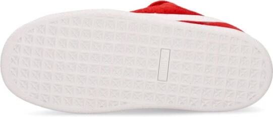 Puma Rood Wit Suede XL Streetwear Sneaker Red Heren