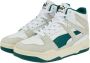 Puma Slipstream Hi Heritage White-Nimbus Cloud-Varsity Green - Thumbnail 4