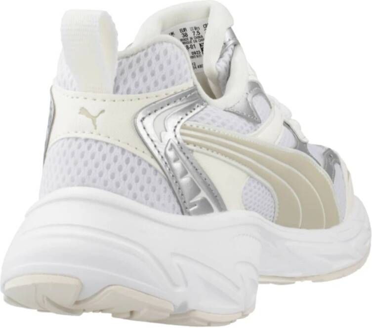 Puma Metallic Beige Witte Sneakers Vrouwen Multicolor Dames - Foto 5