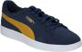 PUMA Smash 3.0 Unisex Sneakers Navy-Amber- Gold- White - Thumbnail 6