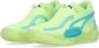 Puma Rise Nitro Fast Yellow Electric Peppermint Sneakers Yellow Heren - Thumbnail 3