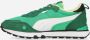 Puma Retro Rewind Grasgroene Sneakers Multicolor Heren - Thumbnail 4