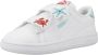 Puma Smash 3.0 Badges V sneakers wit lichtblauw rood - Thumbnail 6