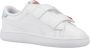Puma Smash 3.0 Badges V sneakers wit lichtblauw rood - Thumbnail 9