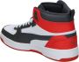 Puma rebound joy mid sneakers zwart rood heren - Thumbnail 9