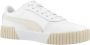 PUMA Carina 2.0 Dames Sneakers White-Sugared Almond- Gold - Thumbnail 6