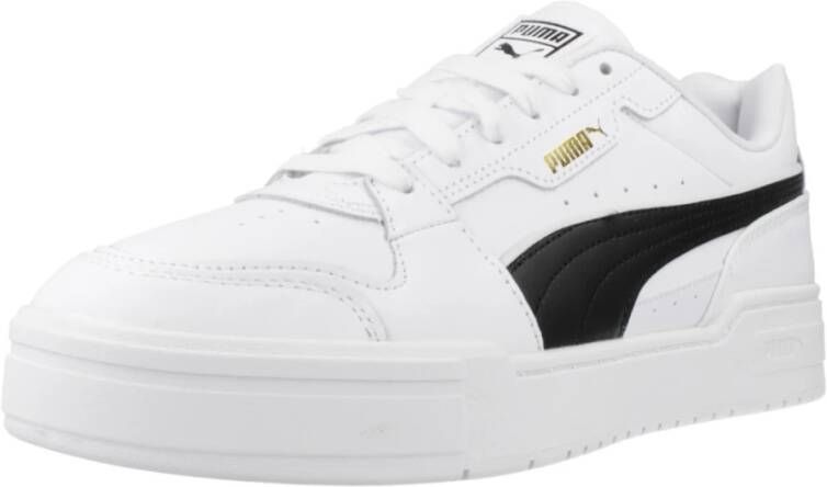 Puma Casual Leren Sneakers White Heren