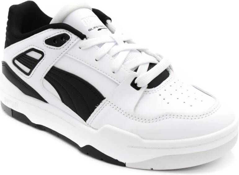 Puma Leren Sneakers voor Dames met Comfortabele Voering Wit Dames