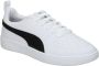 PUMA Rickie Jr Unisex Sneakers White Black - Thumbnail 6