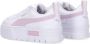 Puma Mayze Lth Sneakers Wit Roze Violet White Dames - Thumbnail 3