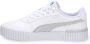 Puma Carina 2.0 Mermaid sneakers wit blauw zilver Meisjes Imitatieleer 36 - Thumbnail 5