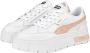 PUMA SELECT Mayze Leather Sneakers Puma White Rose Quart Dames - Thumbnail 4