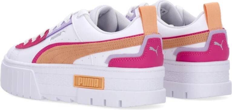 Puma Mayze UT Pop Lage Sneaker Wit Dames