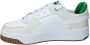 Puma Witte Sneakers met Groene Accenten White - Thumbnail 2