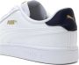 Puma Smash Lage Leren Sneakers Wit Heren - Thumbnail 10