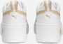 Puma Mayze Wedge sneakers wit goud - Thumbnail 7