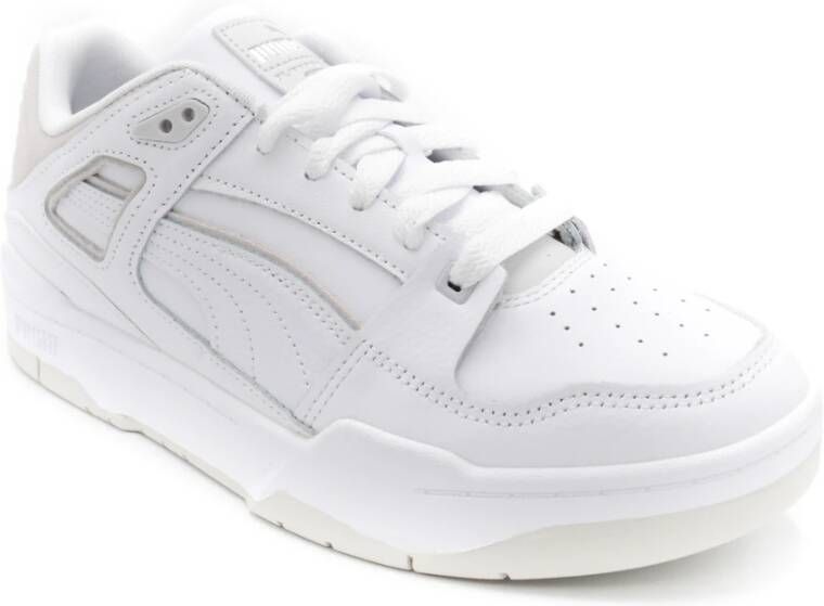 Puma Stijlvolle witte sneakers Wit Unisex