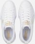 Puma Mayze Lth leren sneakers wit goud Meisjes Leer Meerkleurig 35.5 - Thumbnail 4