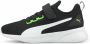 Puma Flyer Runner V PS sneakers zwart geel wit Jongens Mesh Meerkleurig 28 - Thumbnail 6