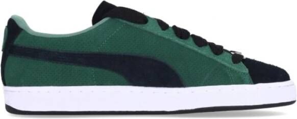 Puma Geremasterde Lage Sneaker Zwart Heren