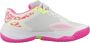 PUMA Solarcourt RCT Unisex Sportschoenen Wit Roze Geel - Thumbnail 10