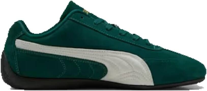 Puma Speedcat OG Donker Mirte & Wit Sneakers Green Dames