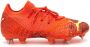 PUMA Future 1.4 IJzeren Nop Voetbalschoenen (SG) Oranje Groen - Thumbnail 3