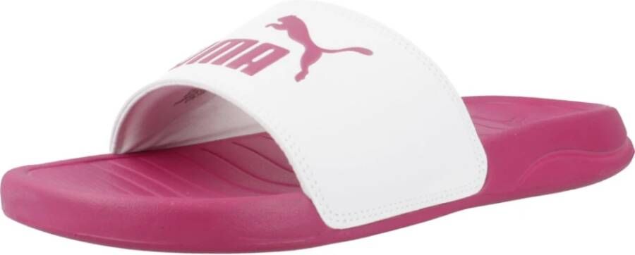 Puma Stijlvolle Sliders voor Trendy Zomerse Look White Dames