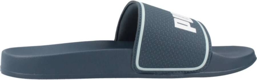 Puma Stijlvolle Slippers Blue Heren