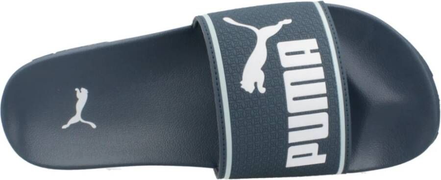 Puma Stijlvolle Slippers Blue Heren