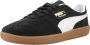Puma Zwarte Leren Sneakers Stijlvol Ontwerp Black - Thumbnail 11