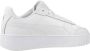 Puma Carina Street leren sneakers wit goud Meisjes Leer Meerkleurig 35.5 - Thumbnail 6