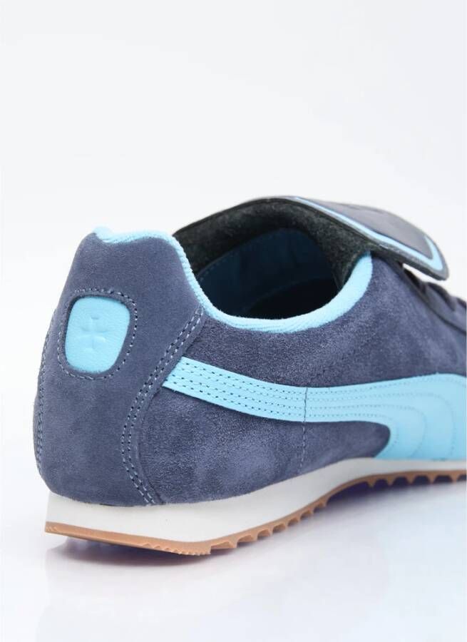 Puma Suède en Leren Sneakers Blue Heren