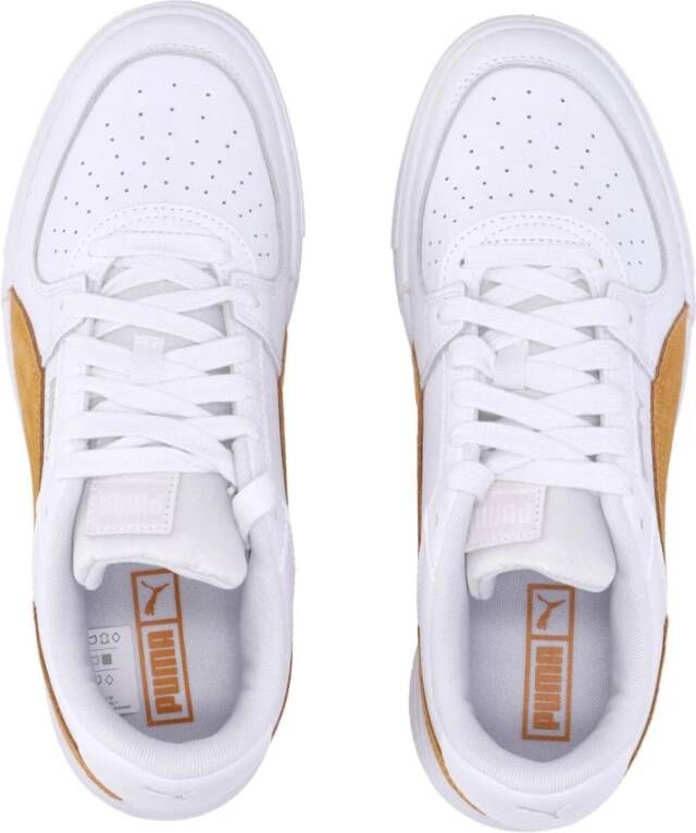 Puma Suede Sneaker Wit Klei