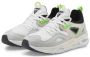 Puma Trc Blaze The Triangle White-Nimbus Cloud-Green Glare - Thumbnail 4