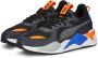 Puma Geek Zwart Sterk Grijs Lage Sneaker Multicolor Heren - Thumbnail 5