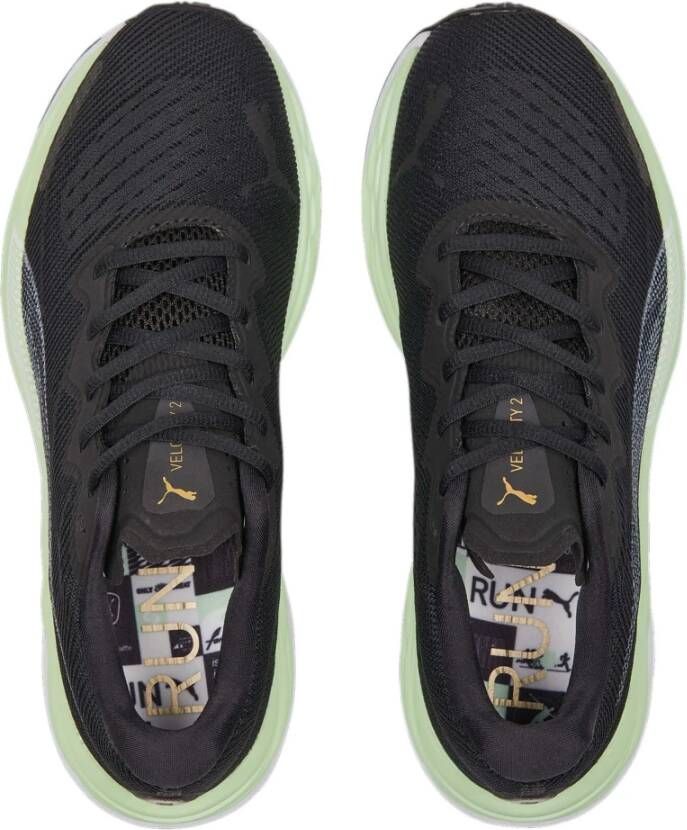 Puma Velocity Nitro 2 Run 75 Sneakers Black Dames