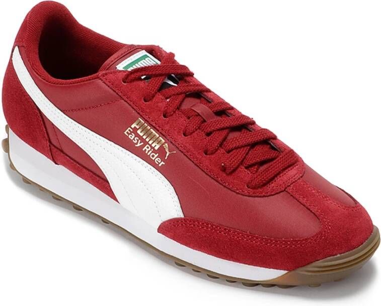 Puma Vintage Easy Rider Trainers Red Dames