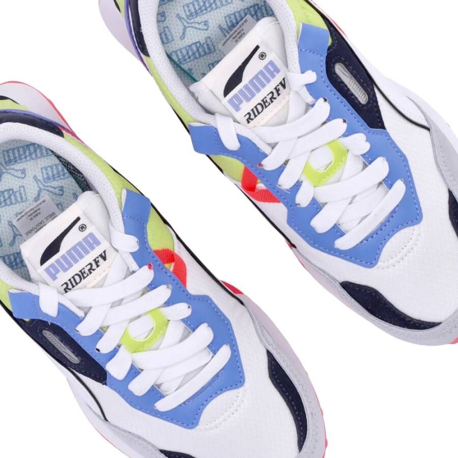 Puma Vintage Lage Sneaker Wit Paars