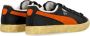 Puma Vintage Zwart rickie Oranje Lage Schoen Black Heren - Thumbnail 5