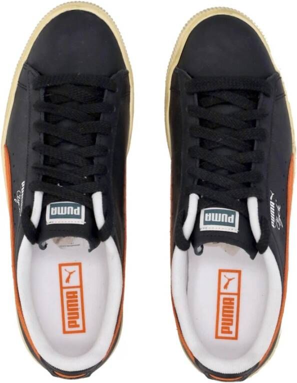 Puma Vintage Zwart rickie Oranje Lage Schoen Black Heren
