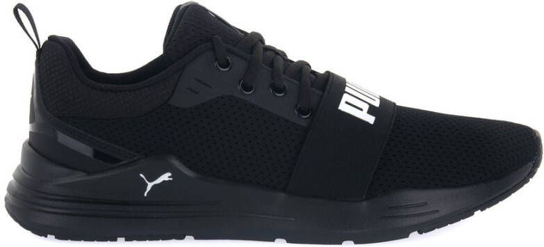 Puma Bedrade run sneakers Zwart Heren