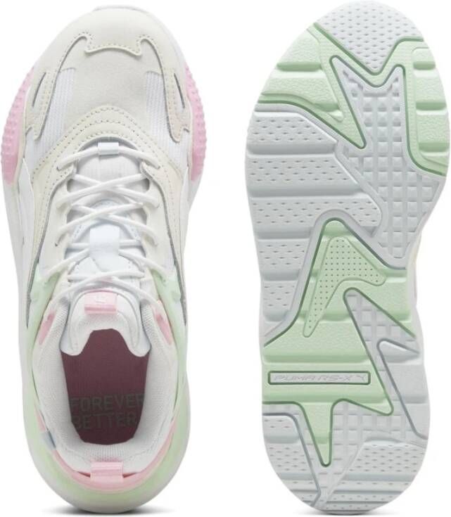 Puma Wit Roze Lila Vrijetijdssneakers Multicolor Dames