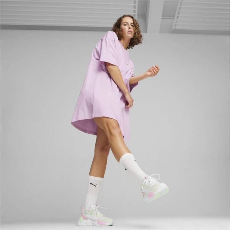 Puma Wit Roze Lila Vrijetijdssneakers Multicolor Dames