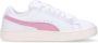 Puma Wit Roze Lila Suede Sneakers White Dames - Thumbnail 2