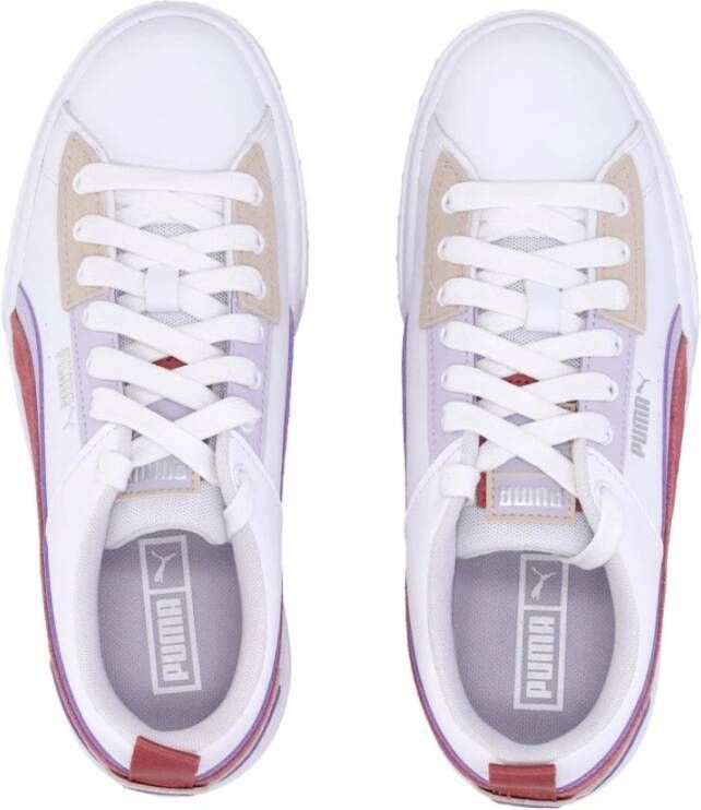 Puma Witte Lace Sneaker Ut Pop